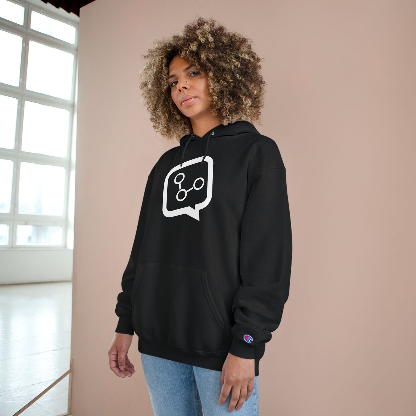 InfluenceLogic Champion Hoodie with Icon