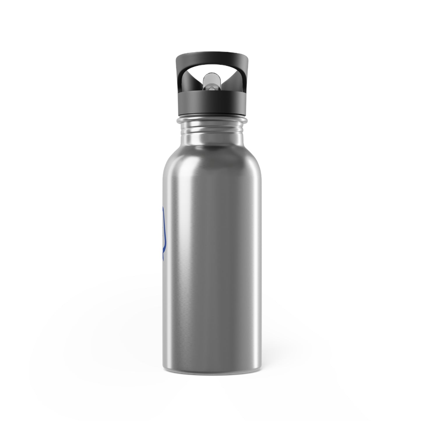 InfluenceLogic Stainless Steel Water Bottle With Straw, 20oz