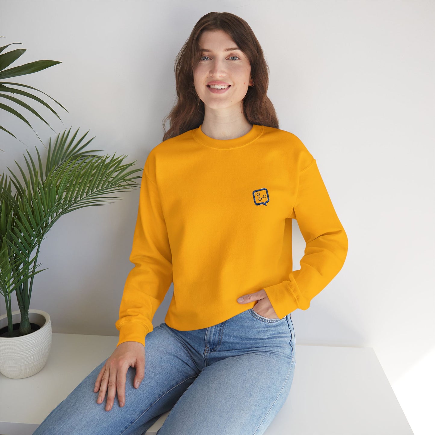 InfluenceLogic Unisex Heavy Blend™ Crewneck Sweatshirt (Embroidered)