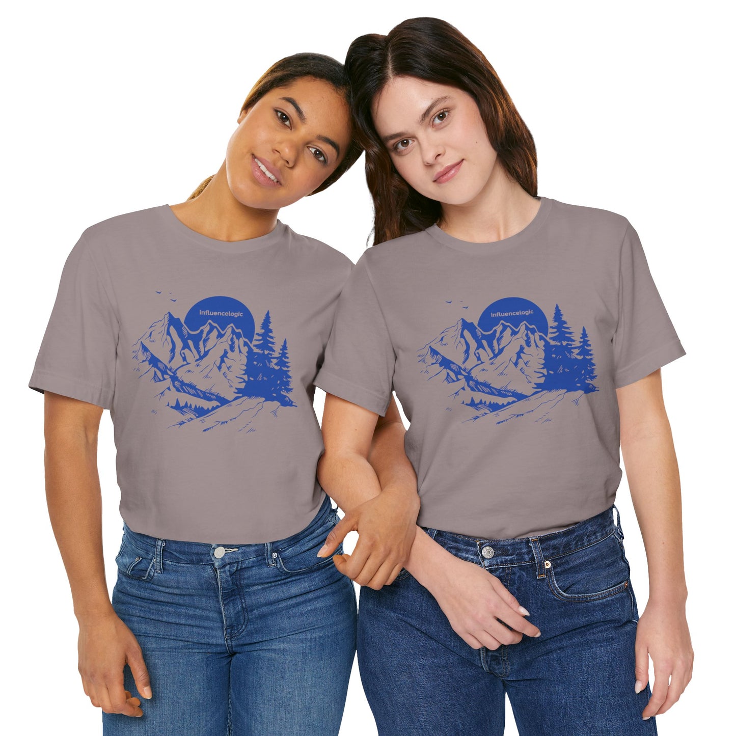 Unisex Jersey Short Sleeve Tee InfluenceLogic Logo
