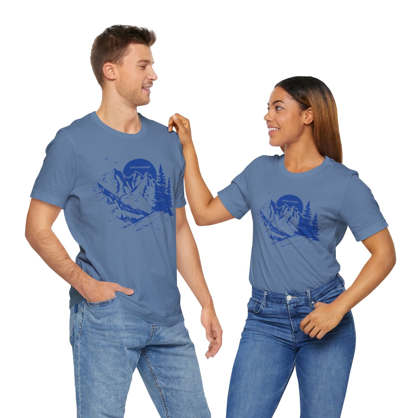 Unisex Jersey Short Sleeve Tee InfluenceLogic Logo