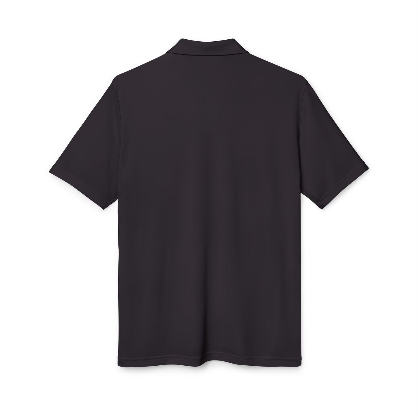 InfluenceLogic Black adidas Unisex Performance Polo (Embroidered)