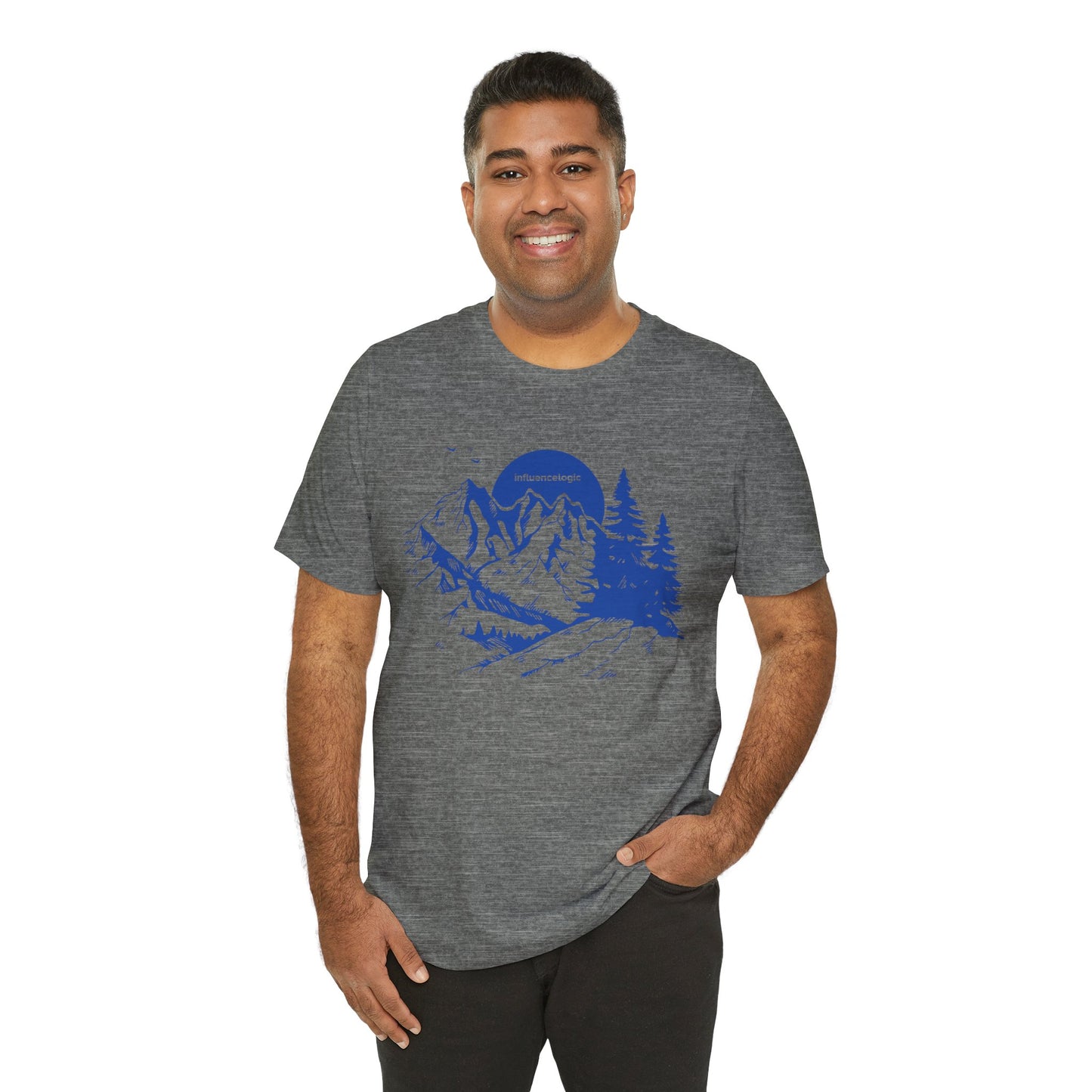 Unisex Jersey Short Sleeve Tee InfluenceLogic Logo