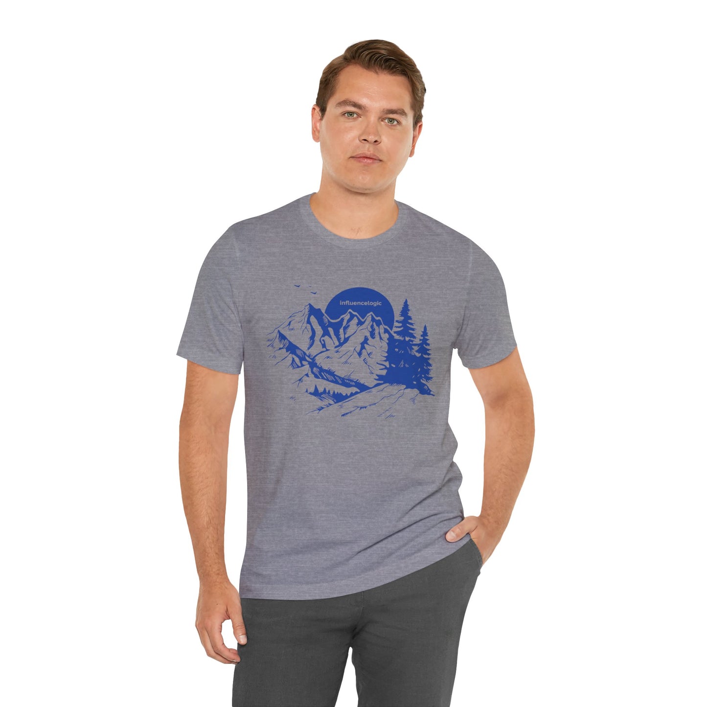 Unisex Jersey Short Sleeve Tee InfluenceLogic Logo