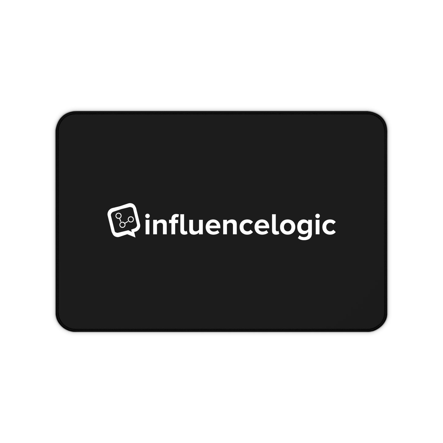 InfluenceLogic Black Desk Mat