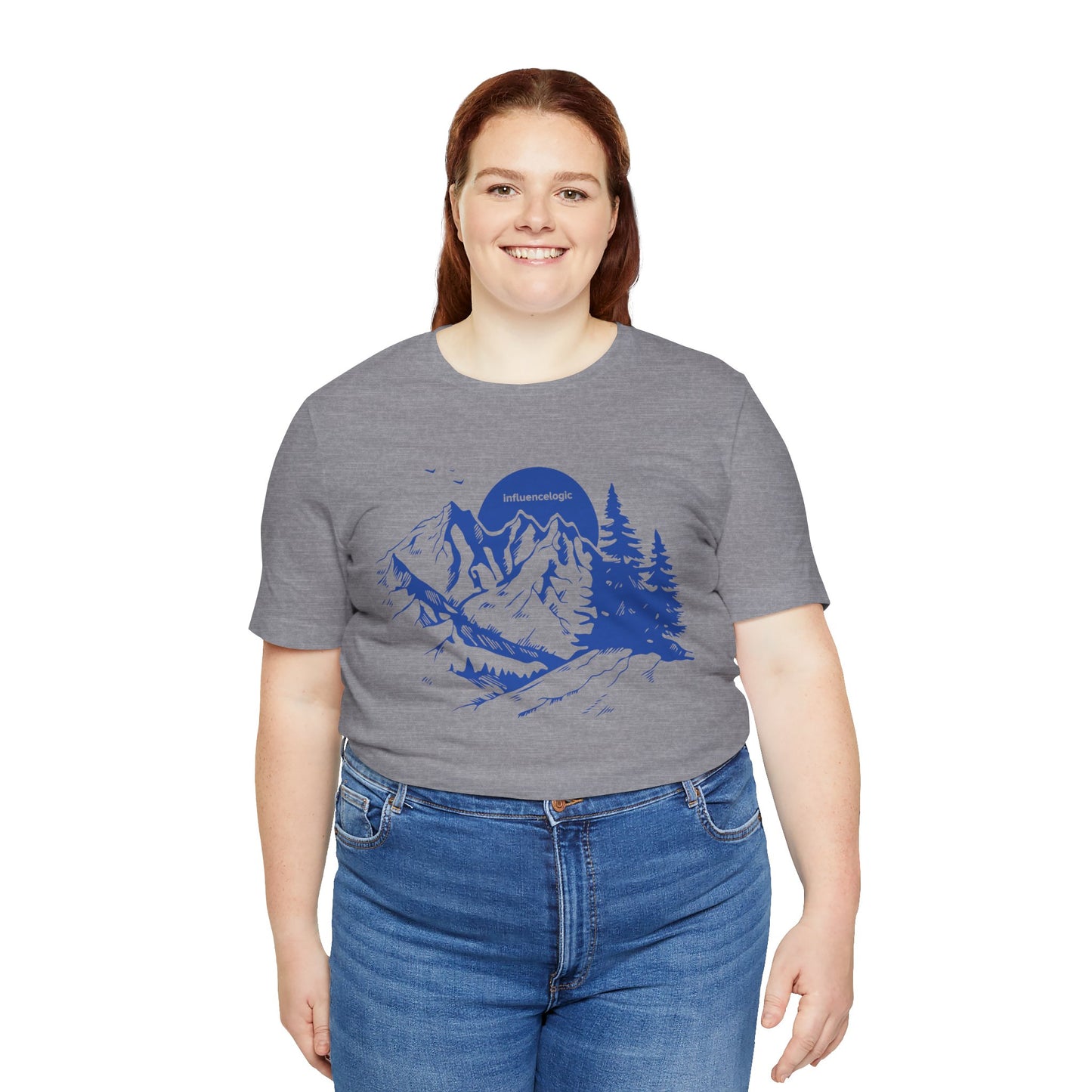 Unisex Jersey Short Sleeve Tee InfluenceLogic Logo