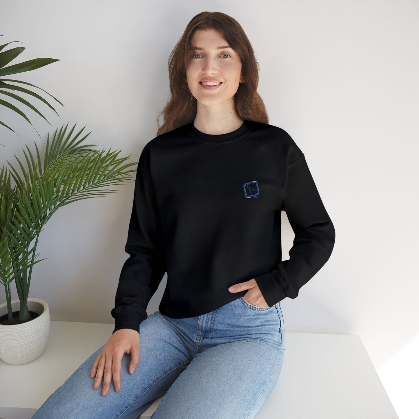InfluenceLogic Unisex Heavy Blend™ Crewneck Sweatshirt (Embroidered)