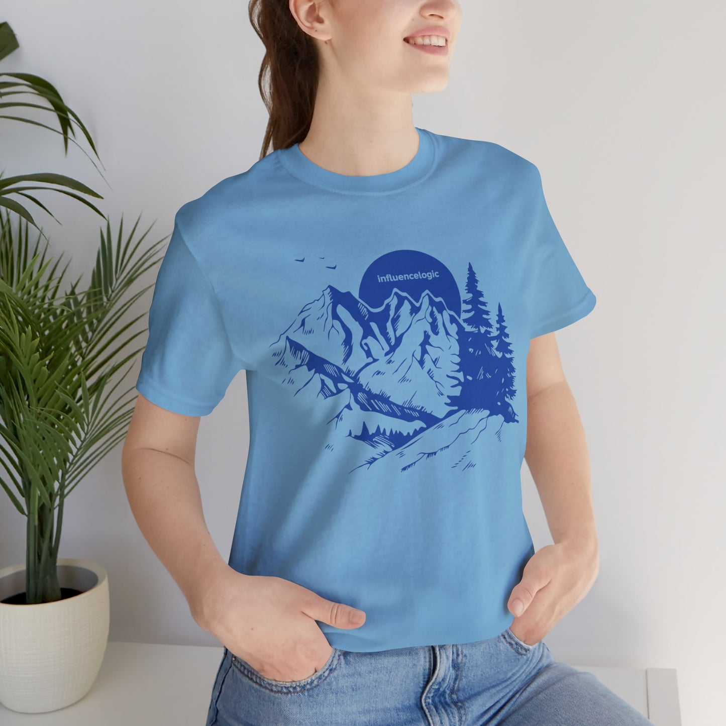 Unisex Jersey Short Sleeve Tee InfluenceLogic Logo