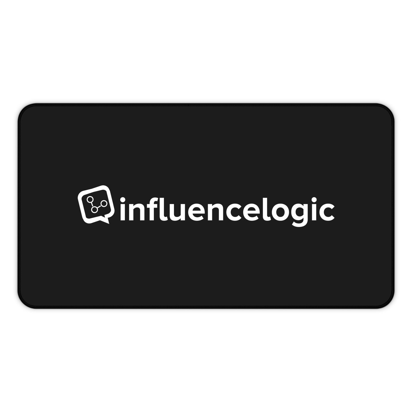 InfluenceLogic Black Desk Mat