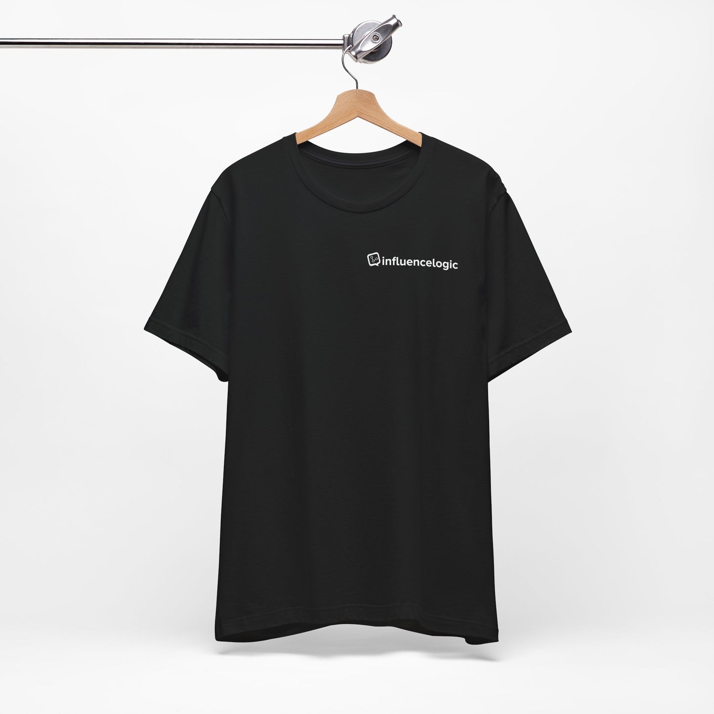 Black InfluenceLogic Logo T-Shirt