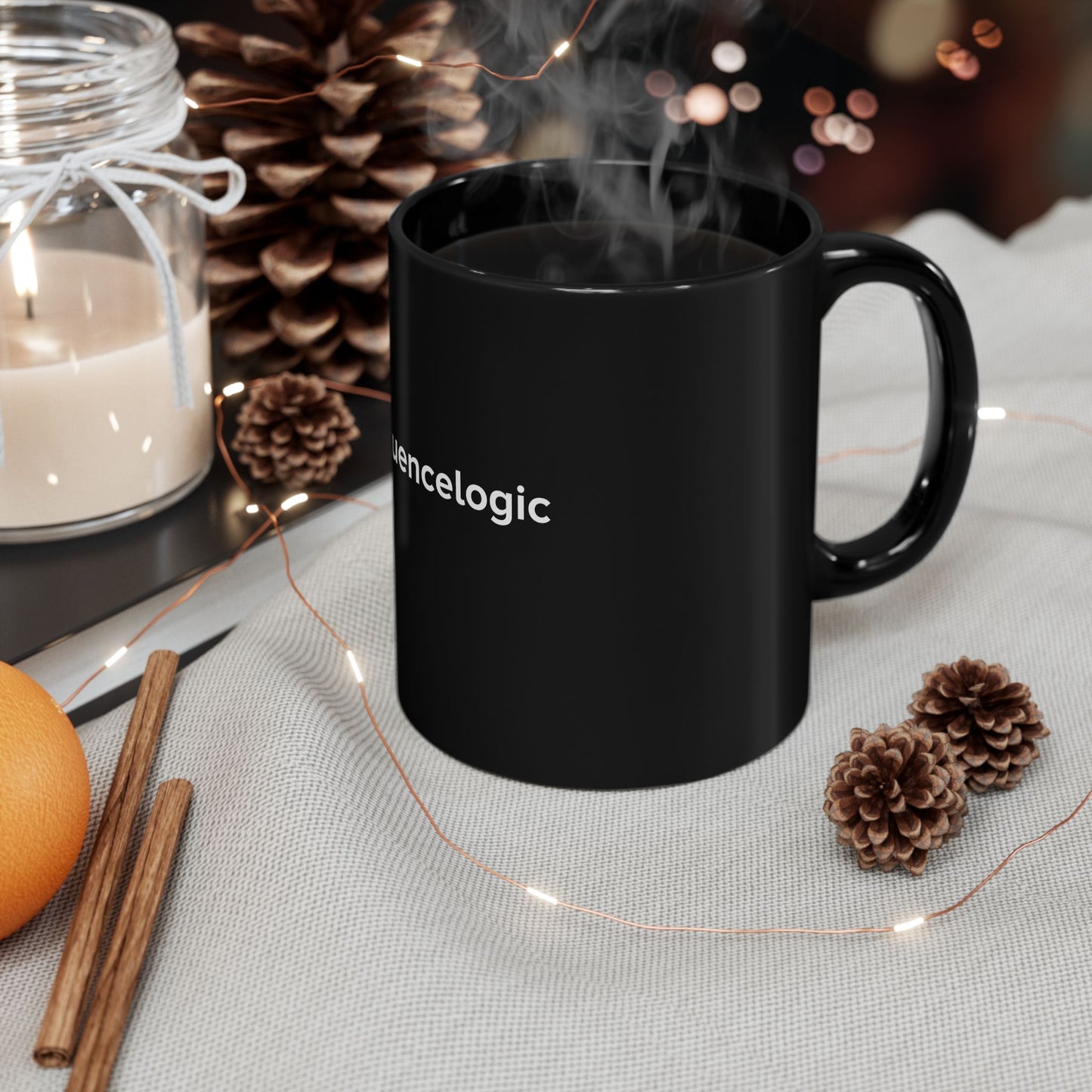 CEO InfluenceLogic Black Mug (11oz, 15oz)