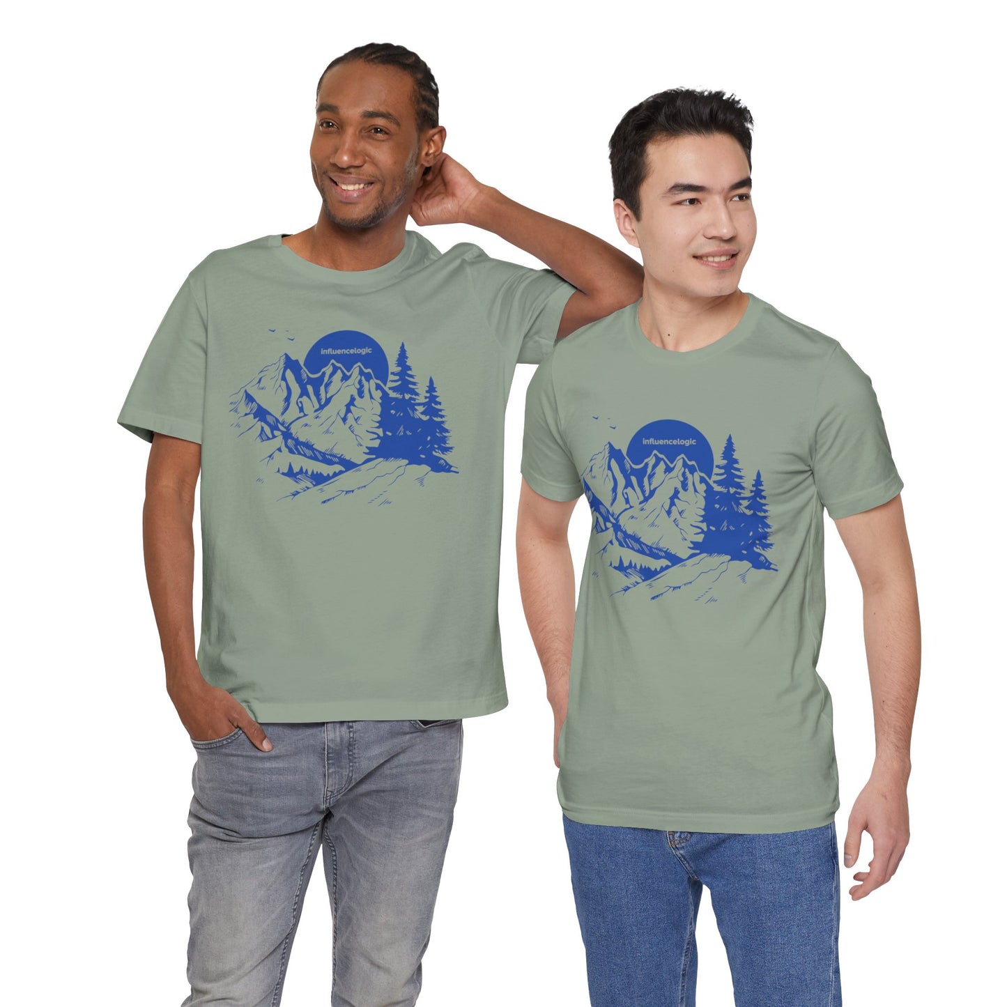 Unisex Jersey Short Sleeve Tee InfluenceLogic Logo