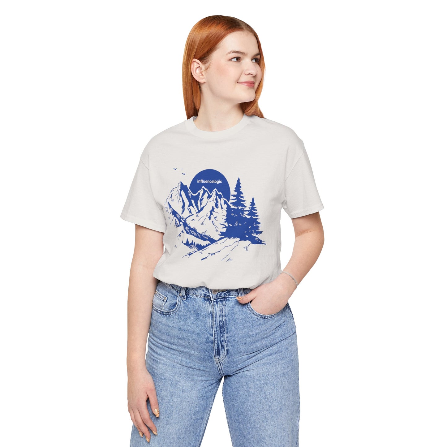 Unisex Jersey Short Sleeve Tee InfluenceLogic Logo