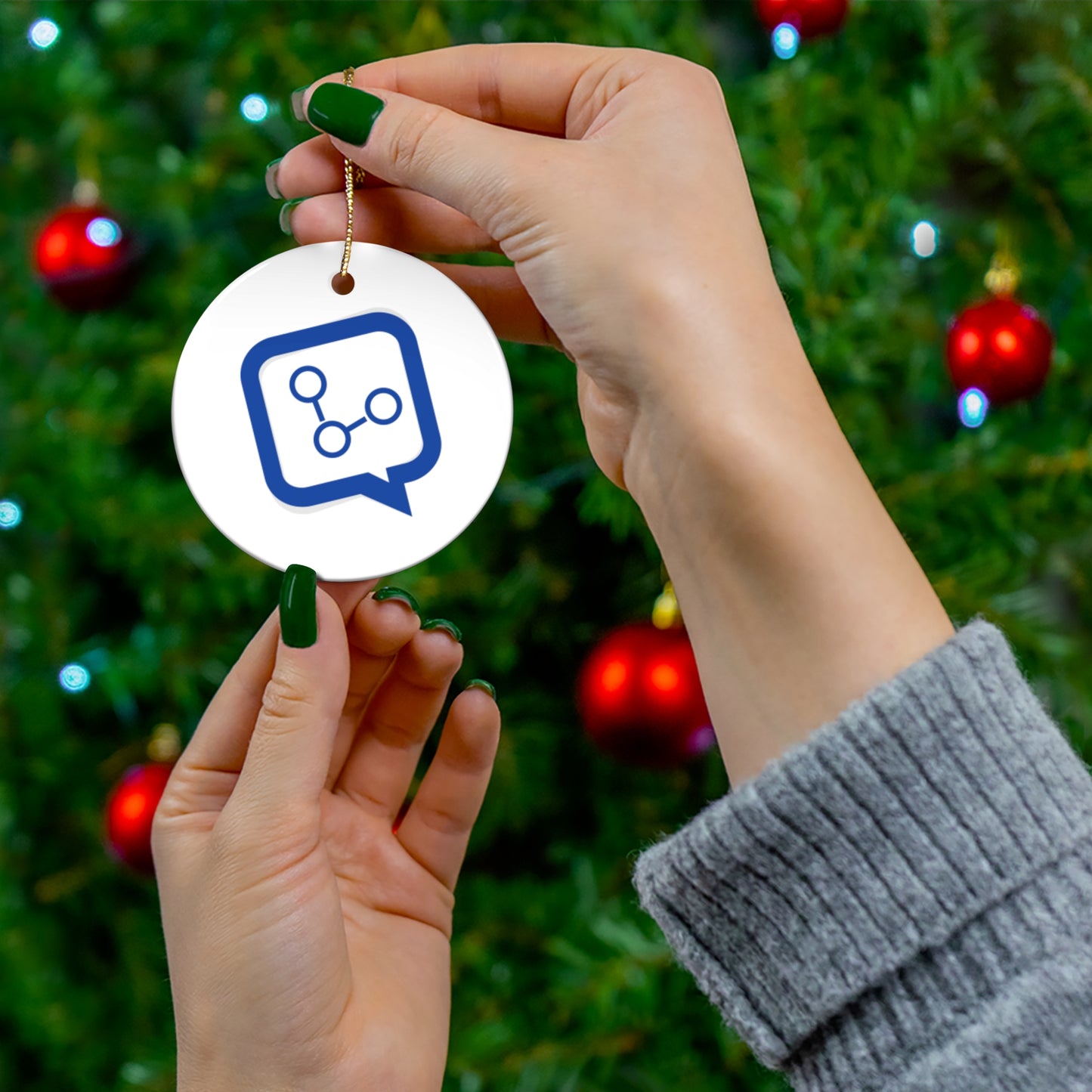InfluenceLogic Christmas Ornament