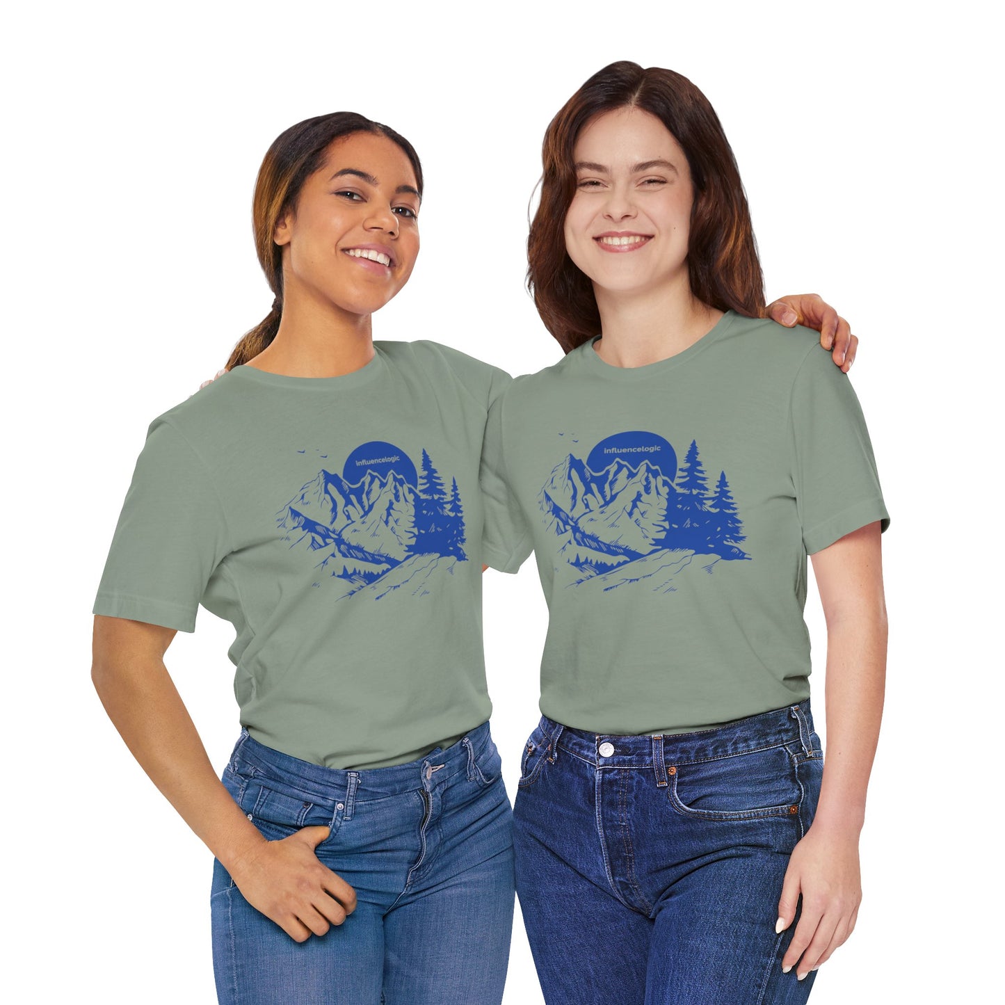 Unisex Jersey Short Sleeve Tee InfluenceLogic Logo