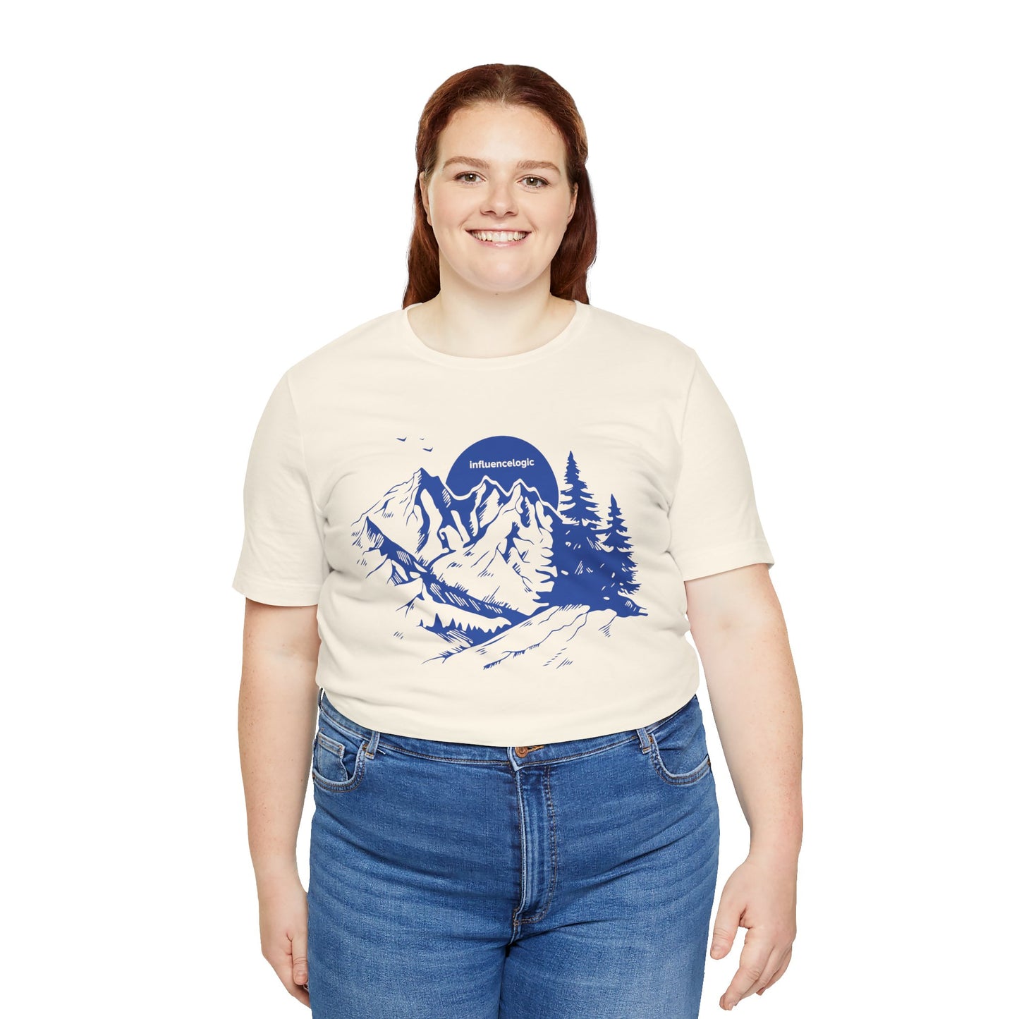 Unisex Jersey Short Sleeve Tee InfluenceLogic Logo