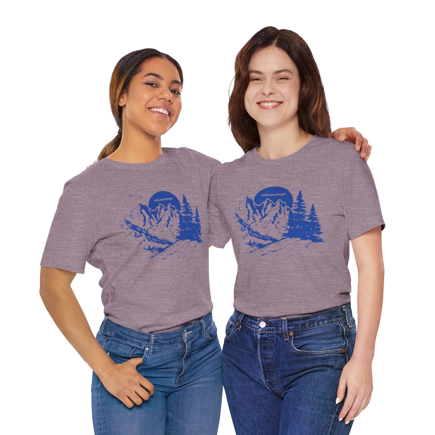 Unisex Jersey Short Sleeve Tee InfluenceLogic Logo