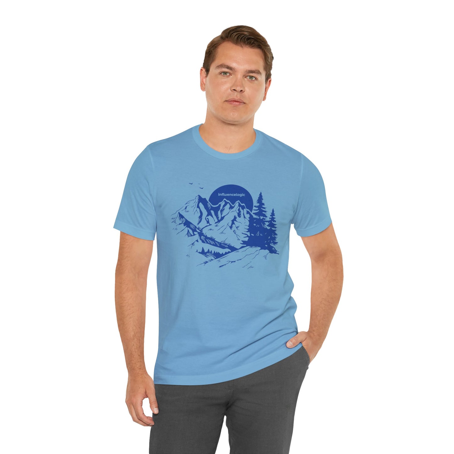 Unisex Jersey Short Sleeve Tee InfluenceLogic Logo