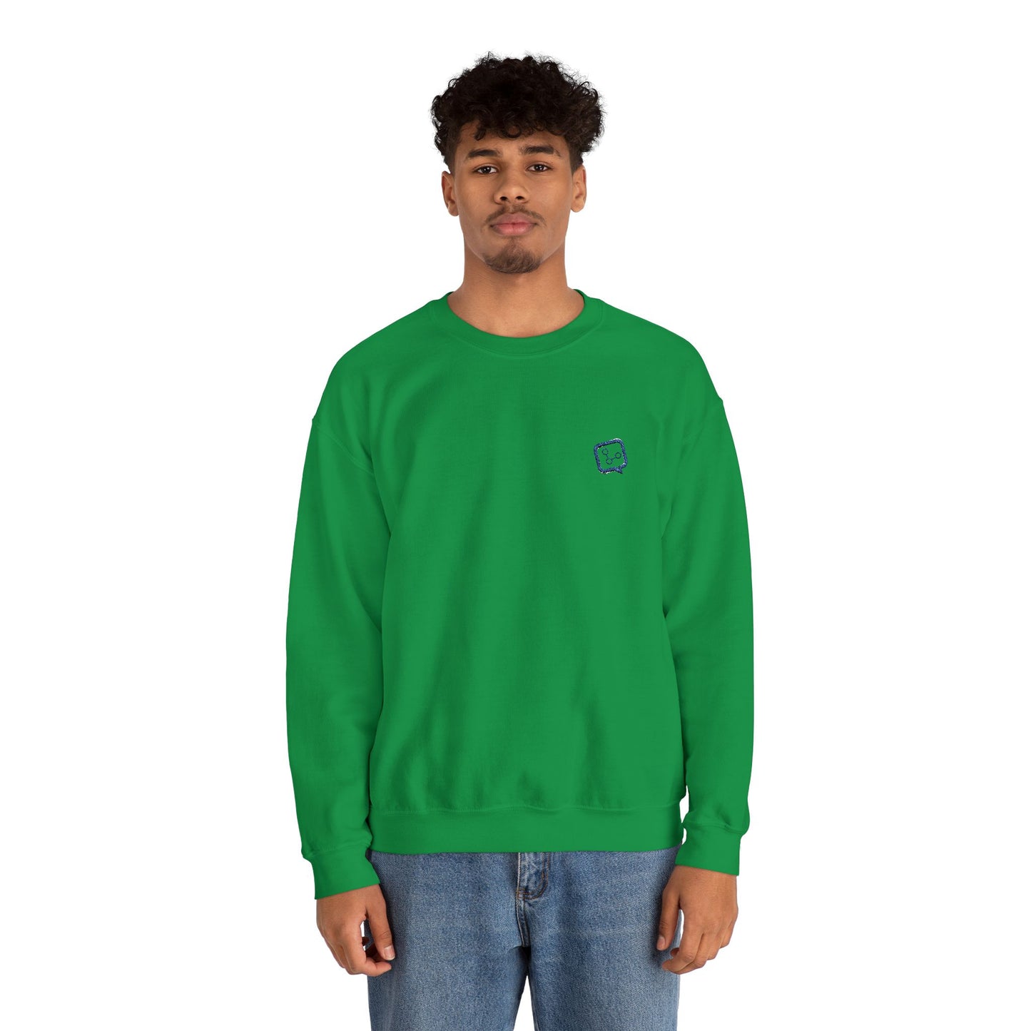 InfluenceLogic Unisex Heavy Blend™ Crewneck Sweatshirt (Embroidered)