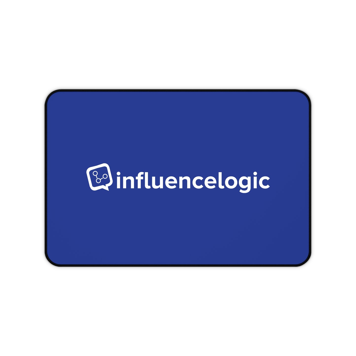 InfluenceLogic Blue Desk Mat
