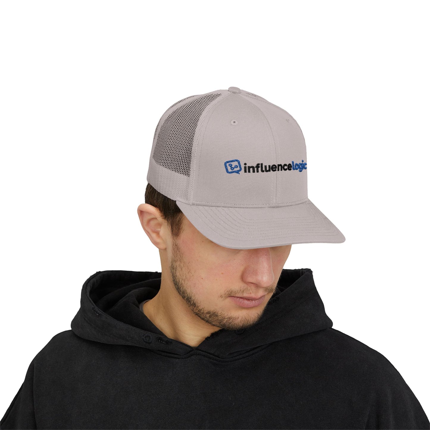 InfluenceLogic Snapback Trucker Cap (Embroidered)