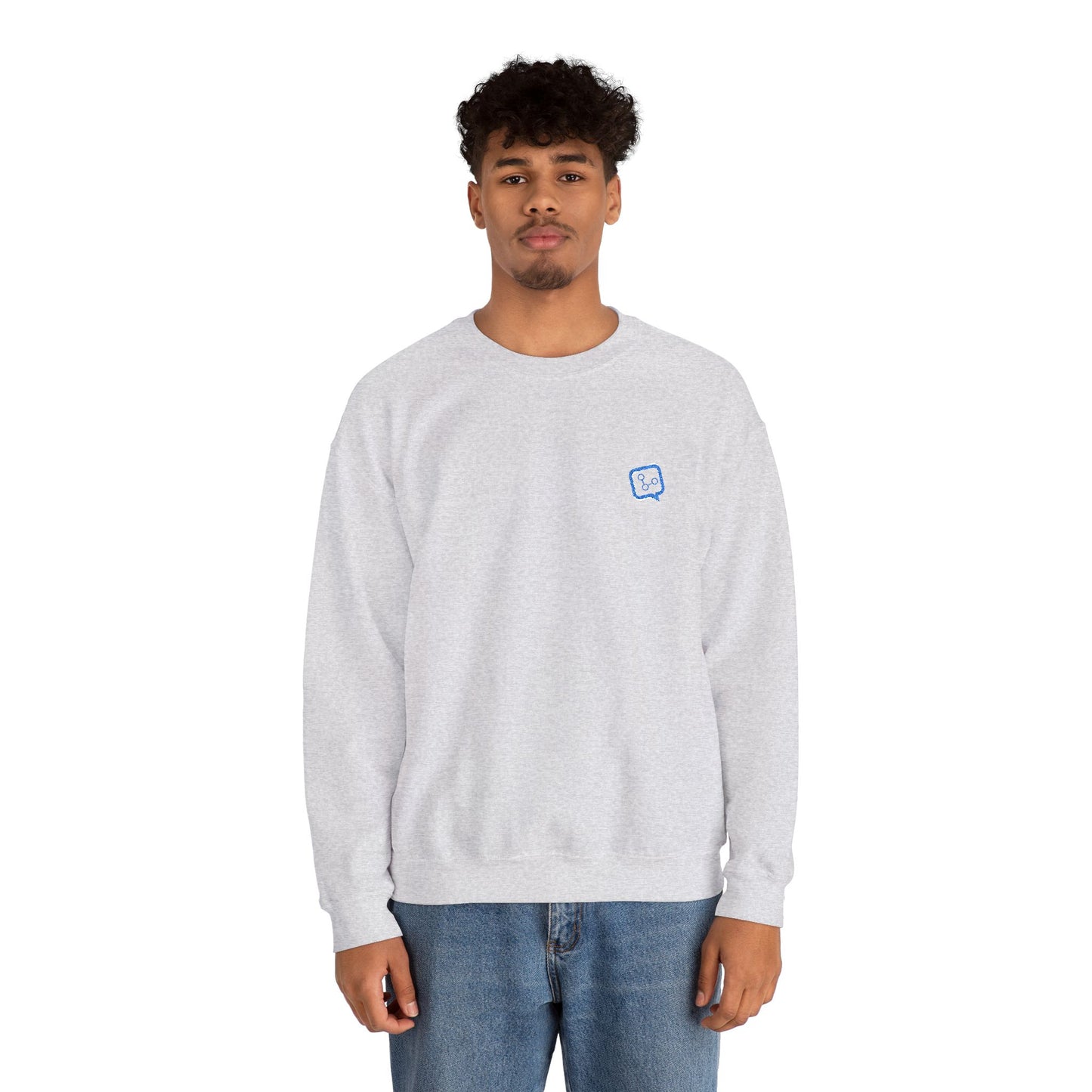 InfluenceLogic Unisex Heavy Blend™ Crewneck Sweatshirt (Embroidered)