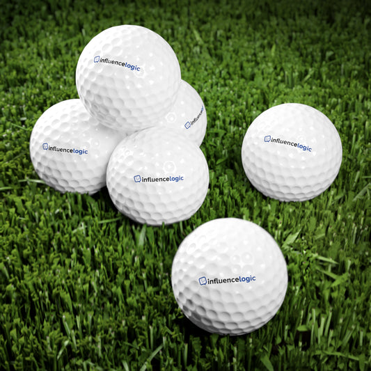 InfluenceLogic Golf Balls, 6pcs
