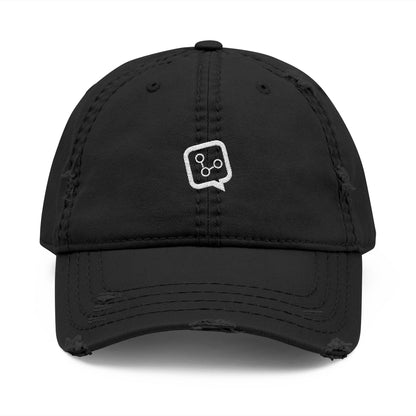 InfluenceLogic Distressed Dad Hat (Embroidery)