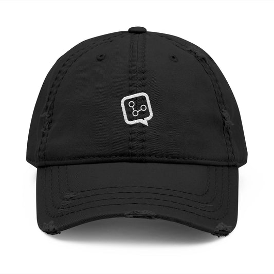 InfluenceLogic Distressed Dad Hat (Embroidery)