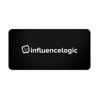 InfluenceLogic Black Desk Mat