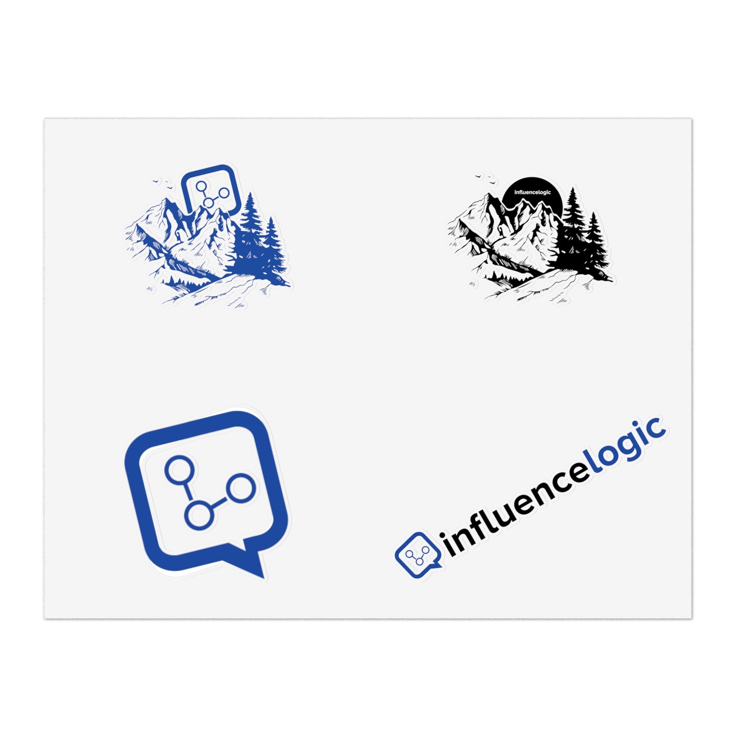 InfluenceLogic Sticker Sheet Bundle, 5pcs