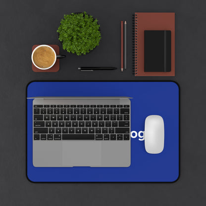 InfluenceLogic Blue Desk Mat
