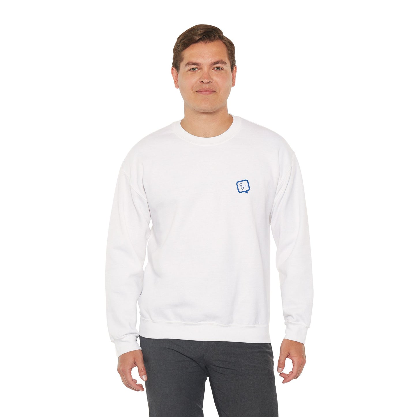 InfluenceLogic Unisex Heavy Blend™ Crewneck Sweatshirt (Embroidered)