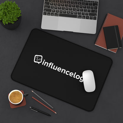 InfluenceLogic Black Desk Mat