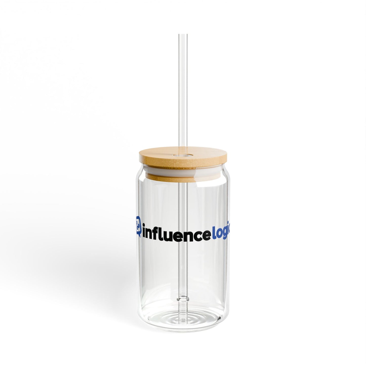 InfluenceLogic 16oz Glass Sipper