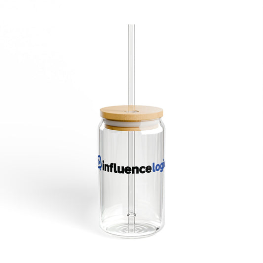 InfluenceLogic 16oz Glass Sipper