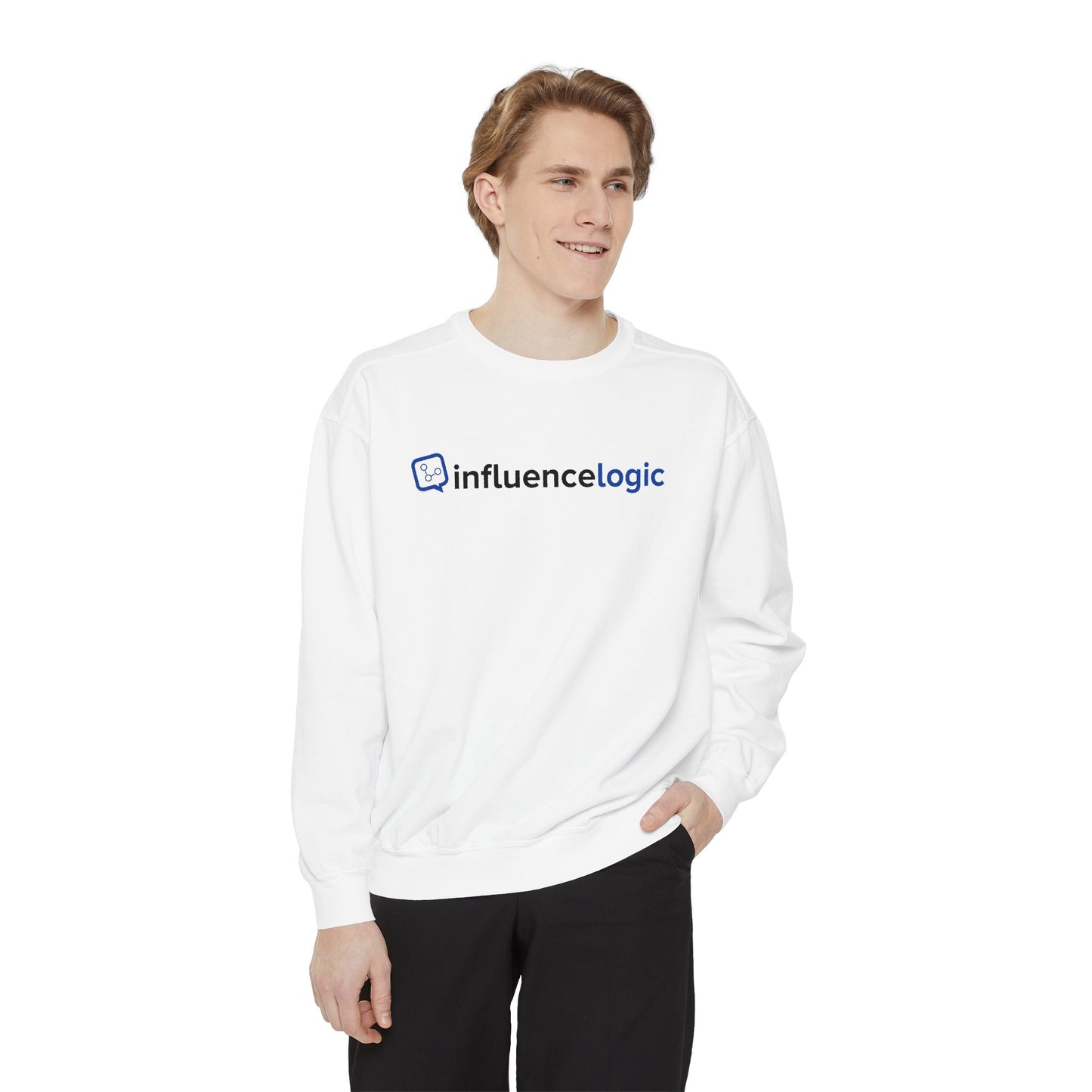InfluenceLogic Unisex Garment-Dyed Sweatshirt