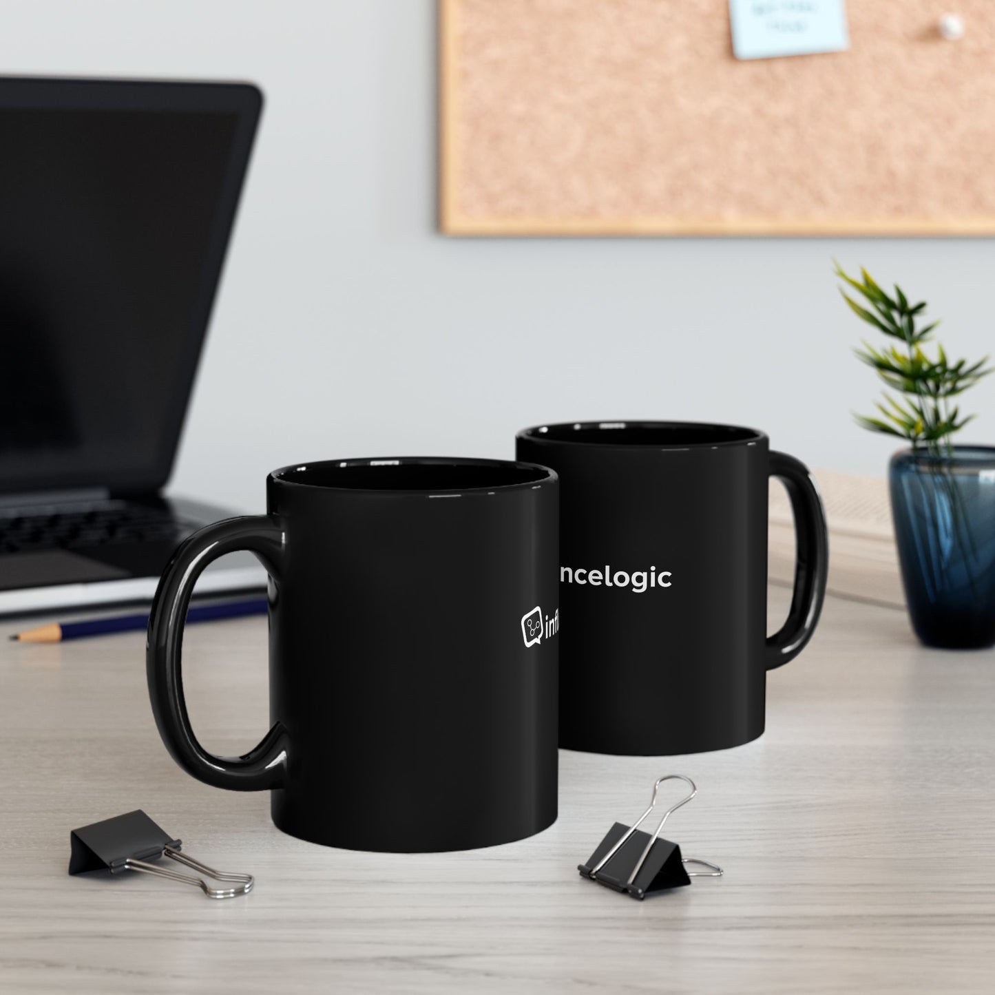 CEO InfluenceLogic Black Mug (11oz, 15oz)