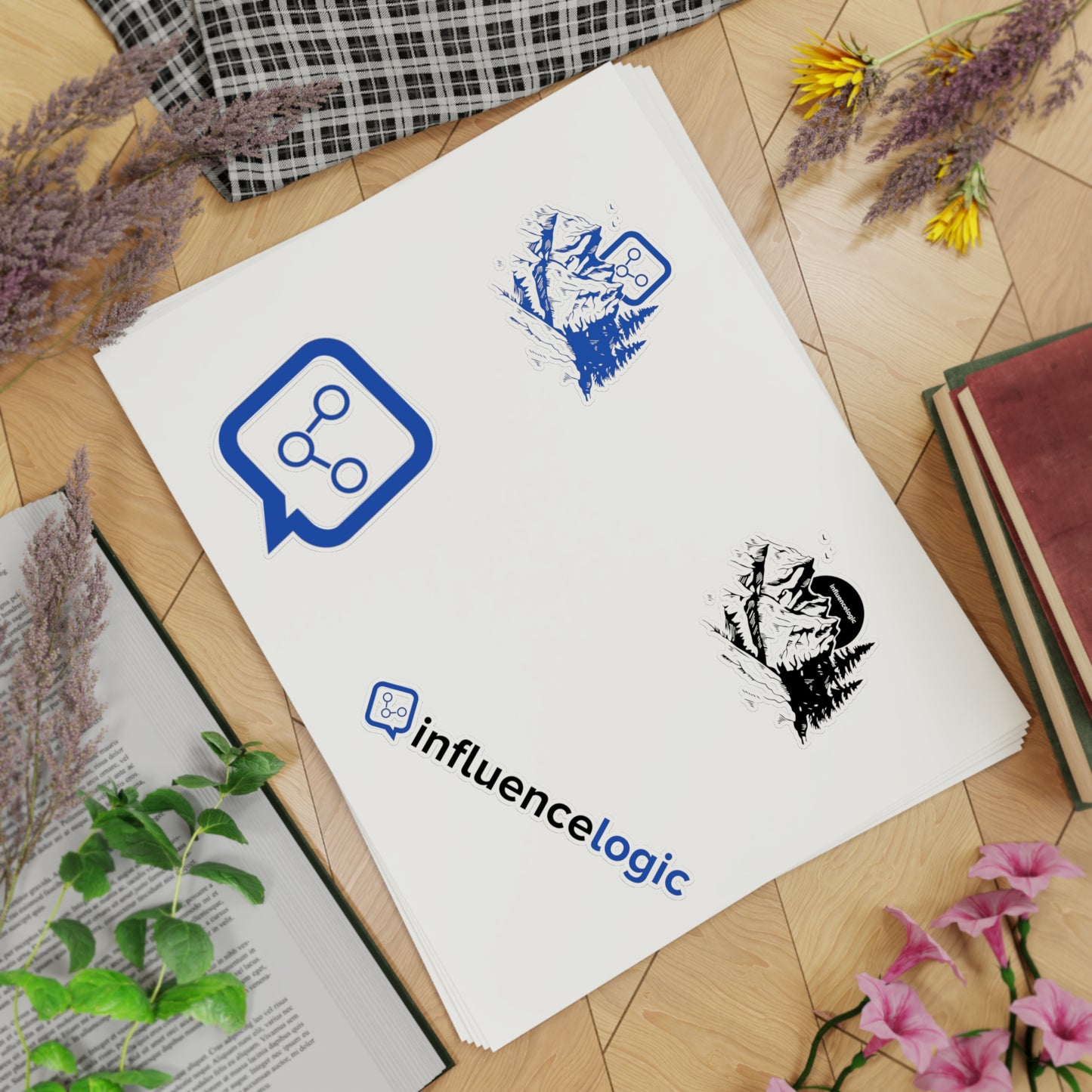 InfluenceLogic Sticker Sheet Bundle, 5pcs