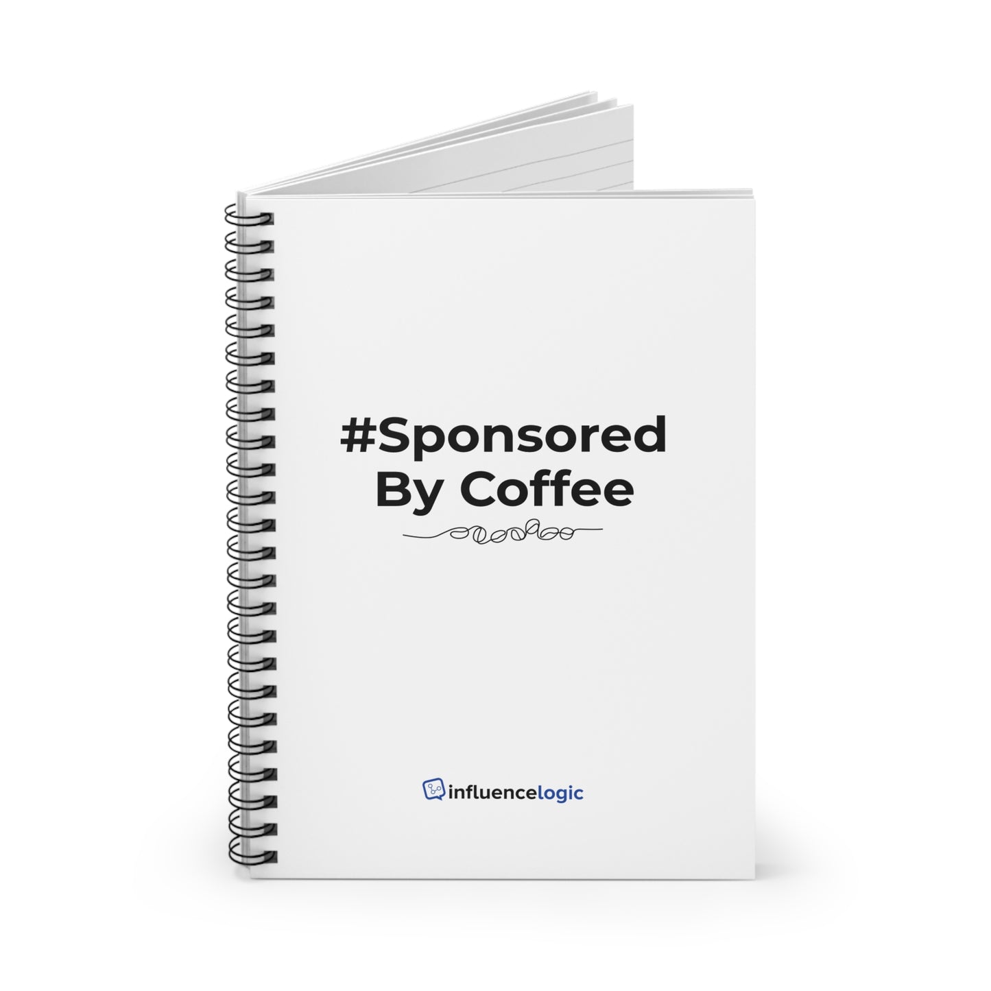 #Sponsored By Coffee Spiral Notebook