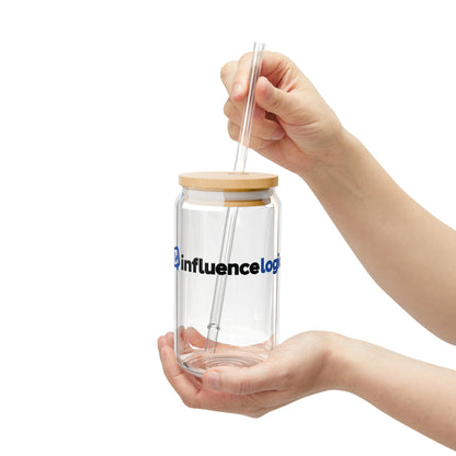 InfluenceLogic 16oz Glass Sipper
