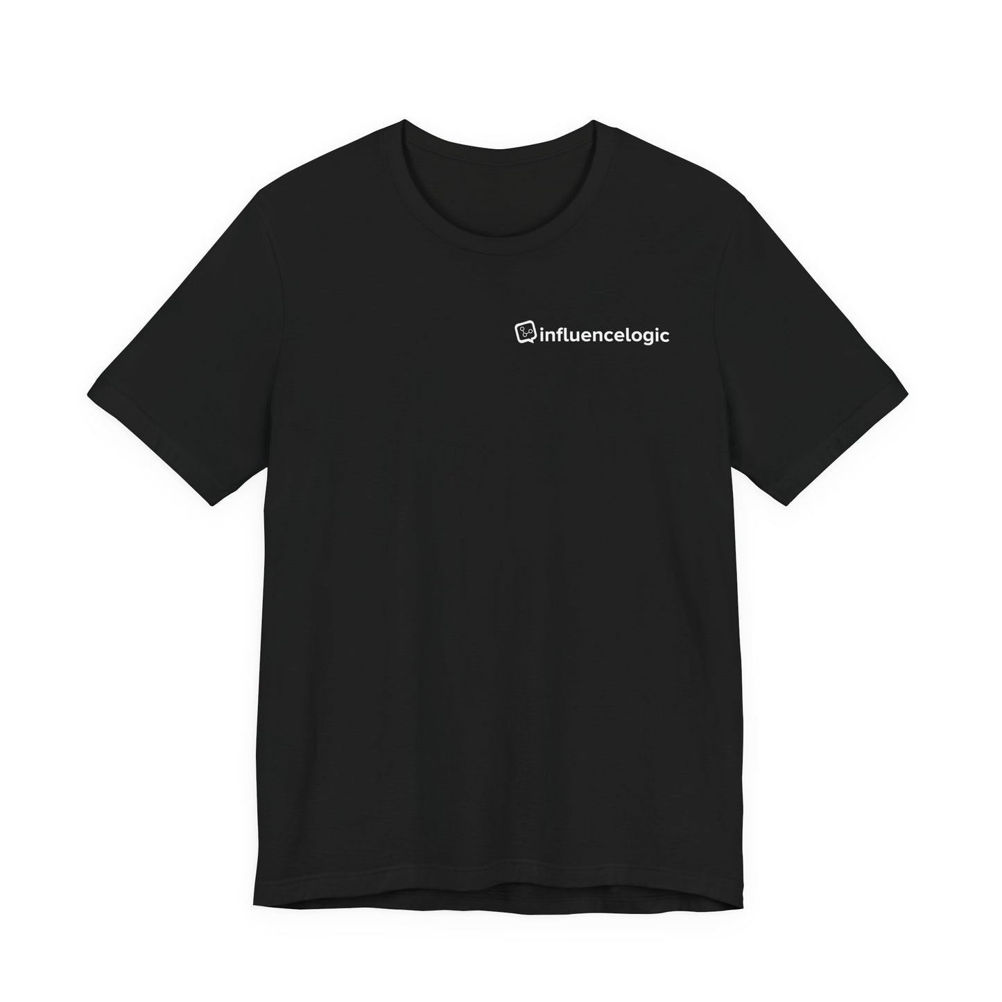 Black InfluenceLogic Logo T-Shirt