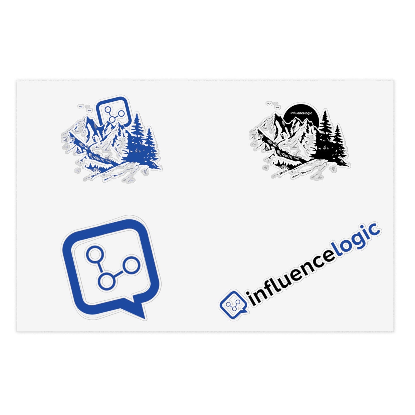 InfluenceLogic Sticker Sheet Bundle, 5pcs