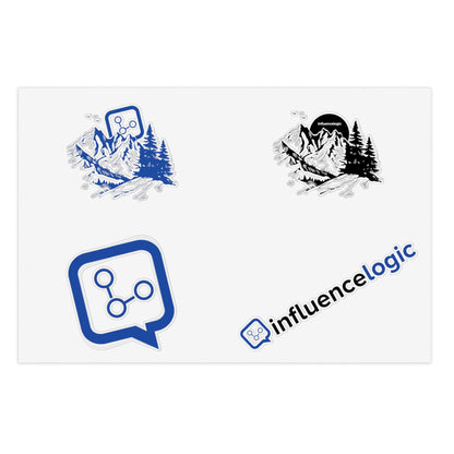 InfluenceLogic Sticker Sheet Bundle, 5pcs