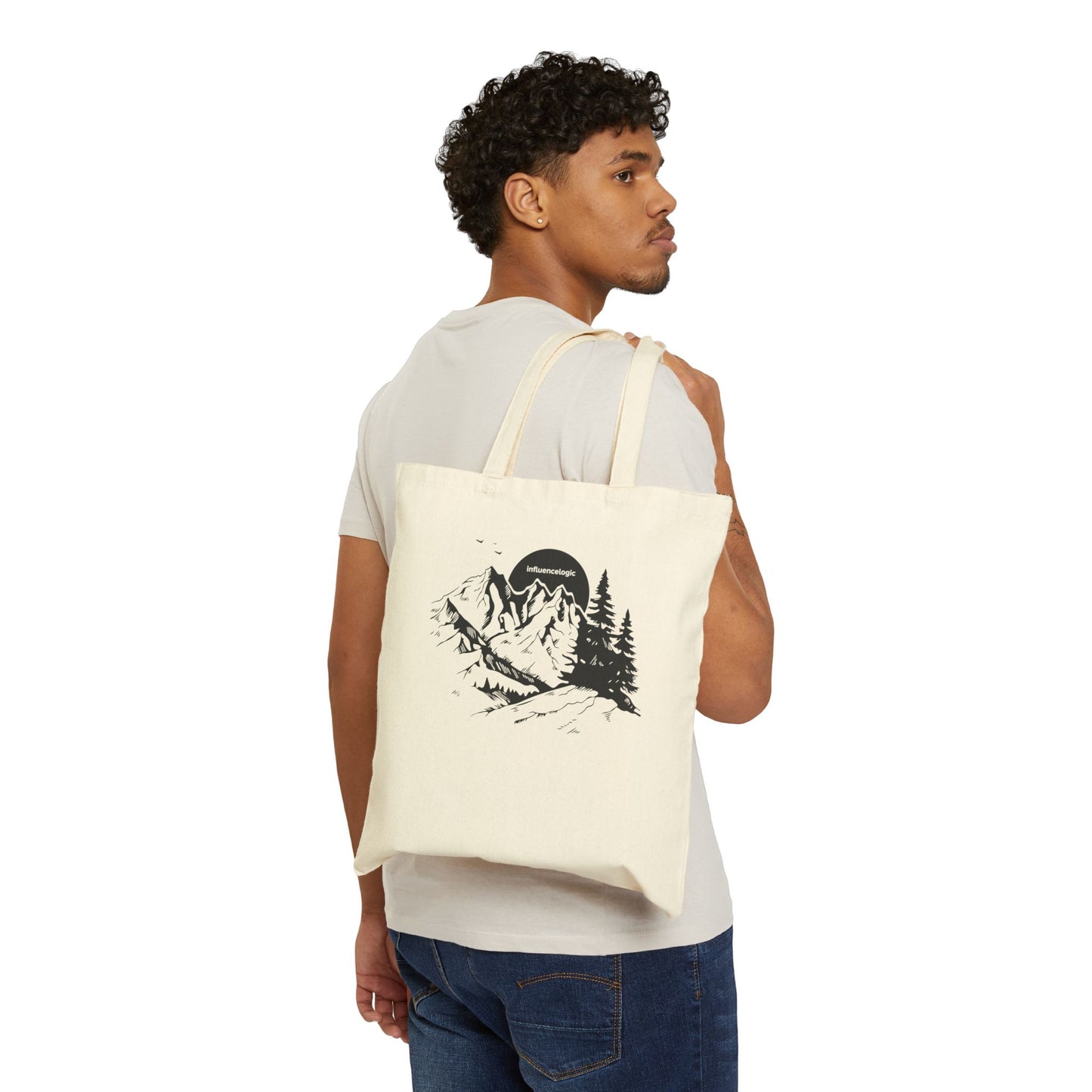 InfluenceLogic Cotton Canvas Tote Bag