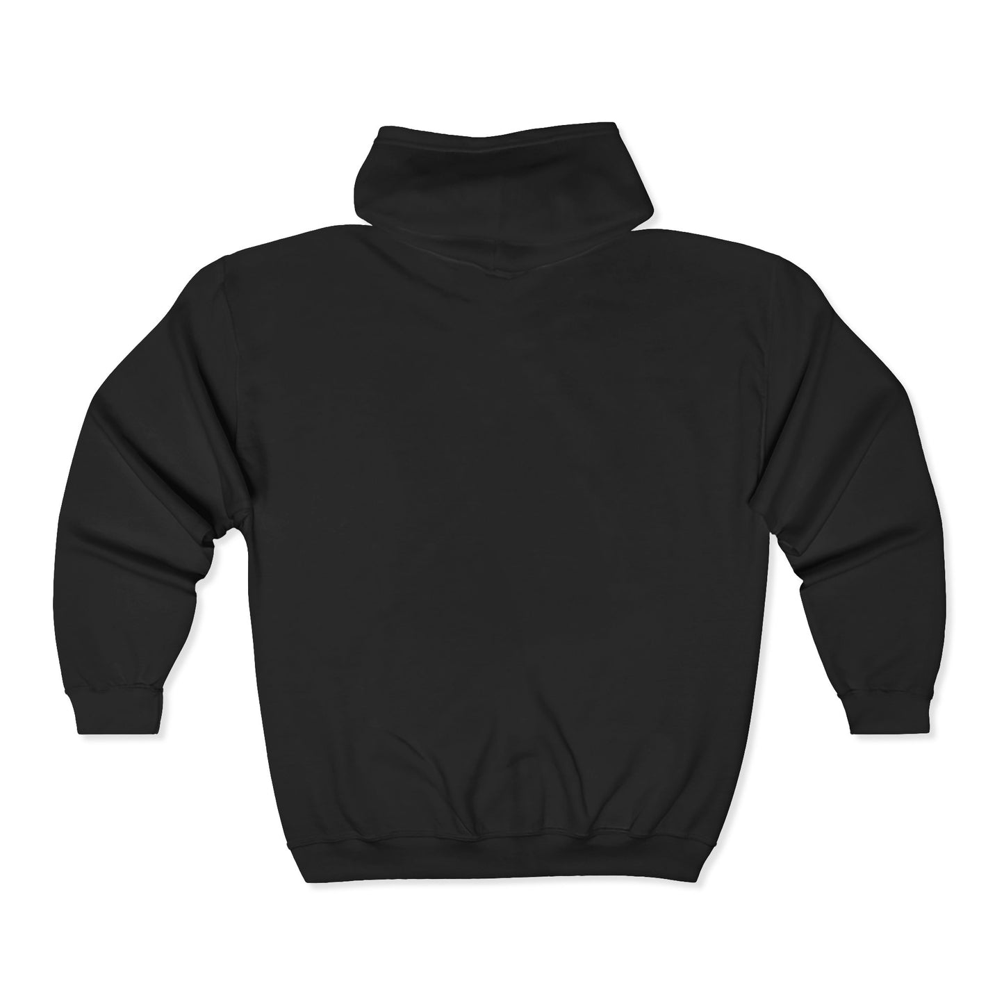 InfluenceLogic Black Unisex Heavy Blend™ Full Zip Hooded Sweatshirt