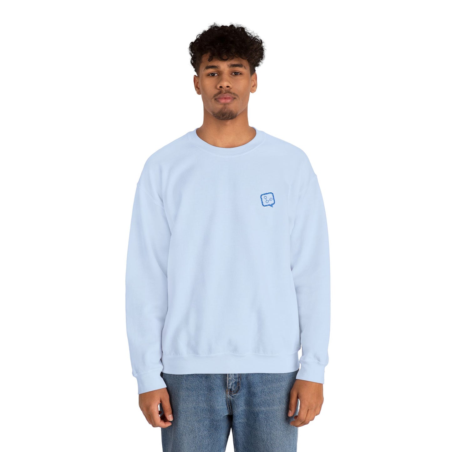 InfluenceLogic Unisex Heavy Blend™ Crewneck Sweatshirt (Embroidered)