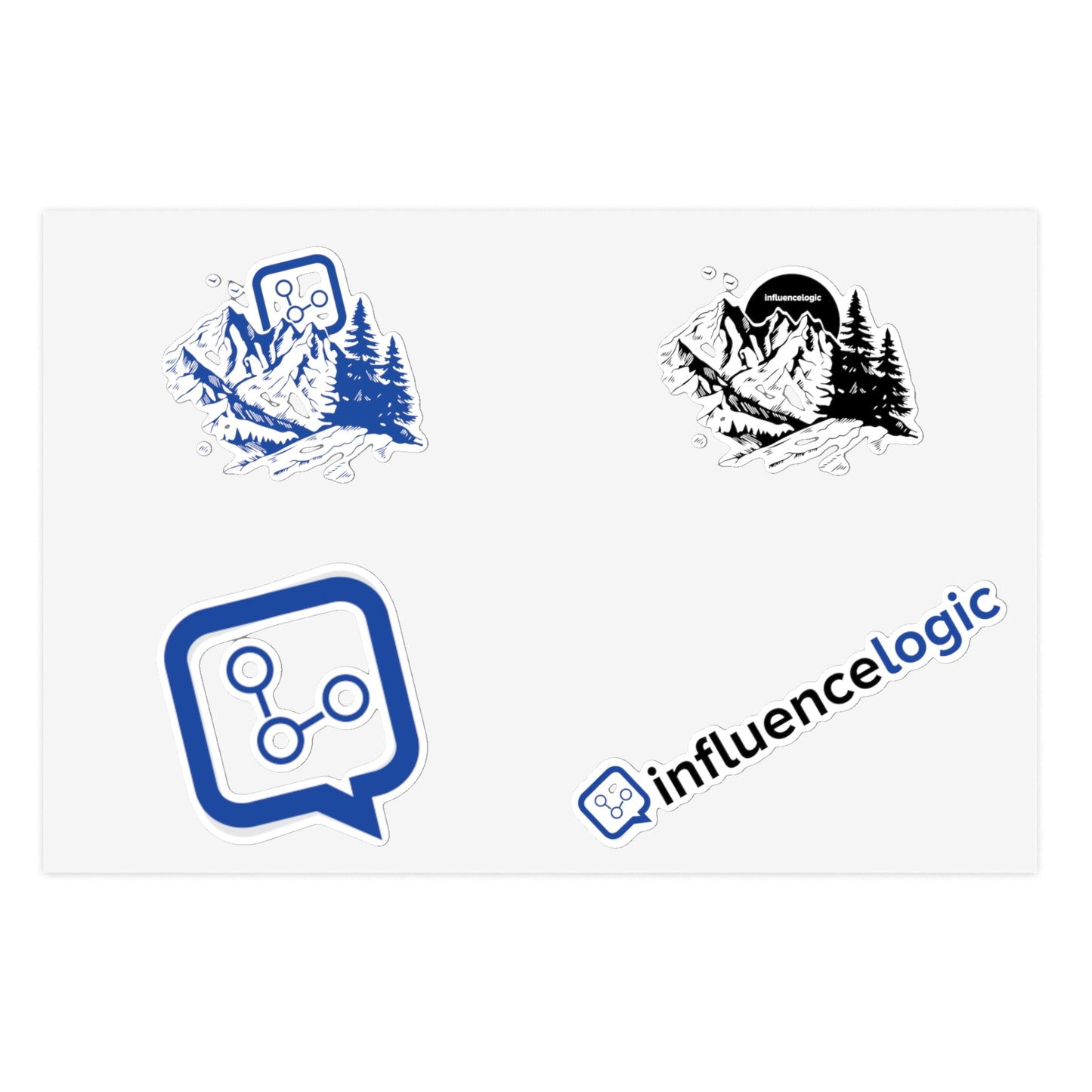 InfluenceLogic Sticker Sheet Bundle, 5pcs