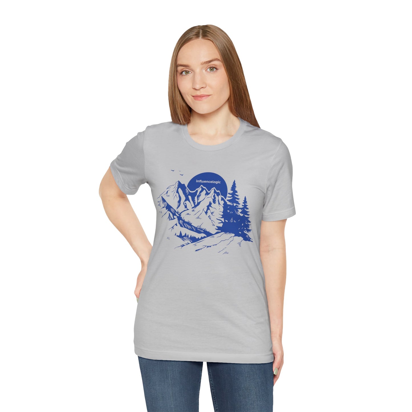 Unisex Jersey Short Sleeve Tee InfluenceLogic Logo