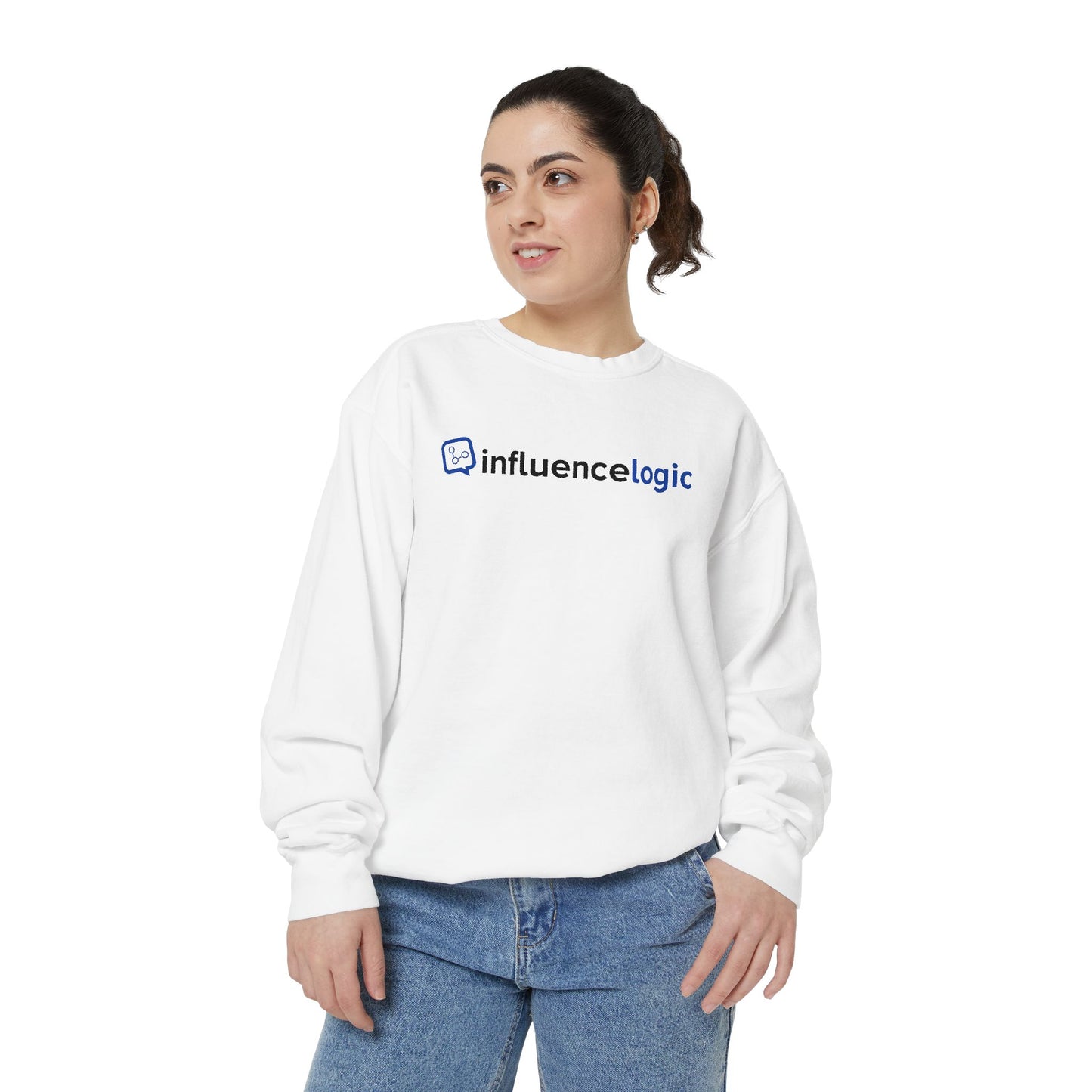 InfluenceLogic Unisex Garment-Dyed Sweatshirt
